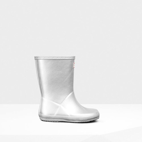 Hunter Original Classic Metallic Rain Boots For Kids - NZ Y2569